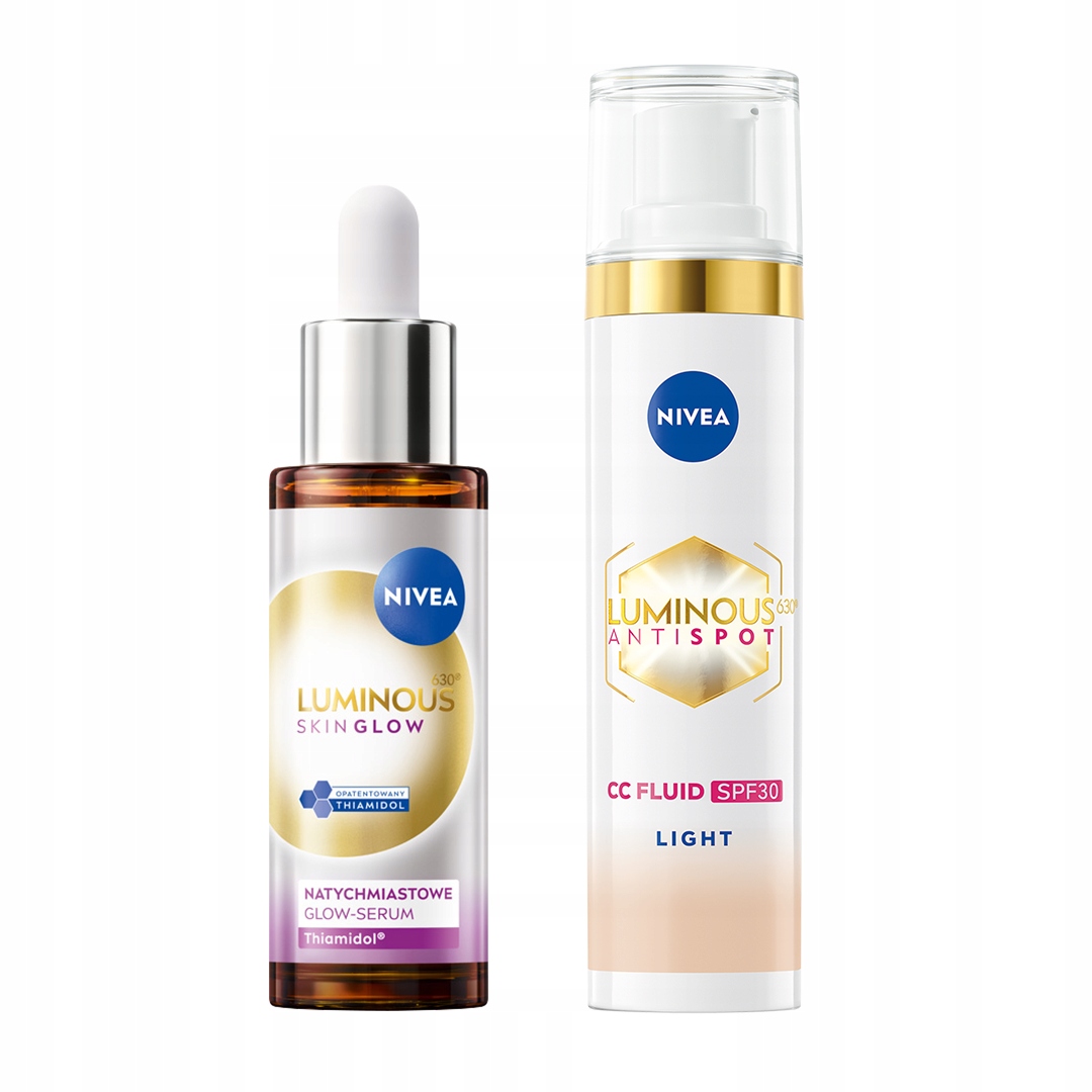 Nivea Luminous Serum proti pigmentovým skvrnám CC Light krém s Uv filtrem SPF30