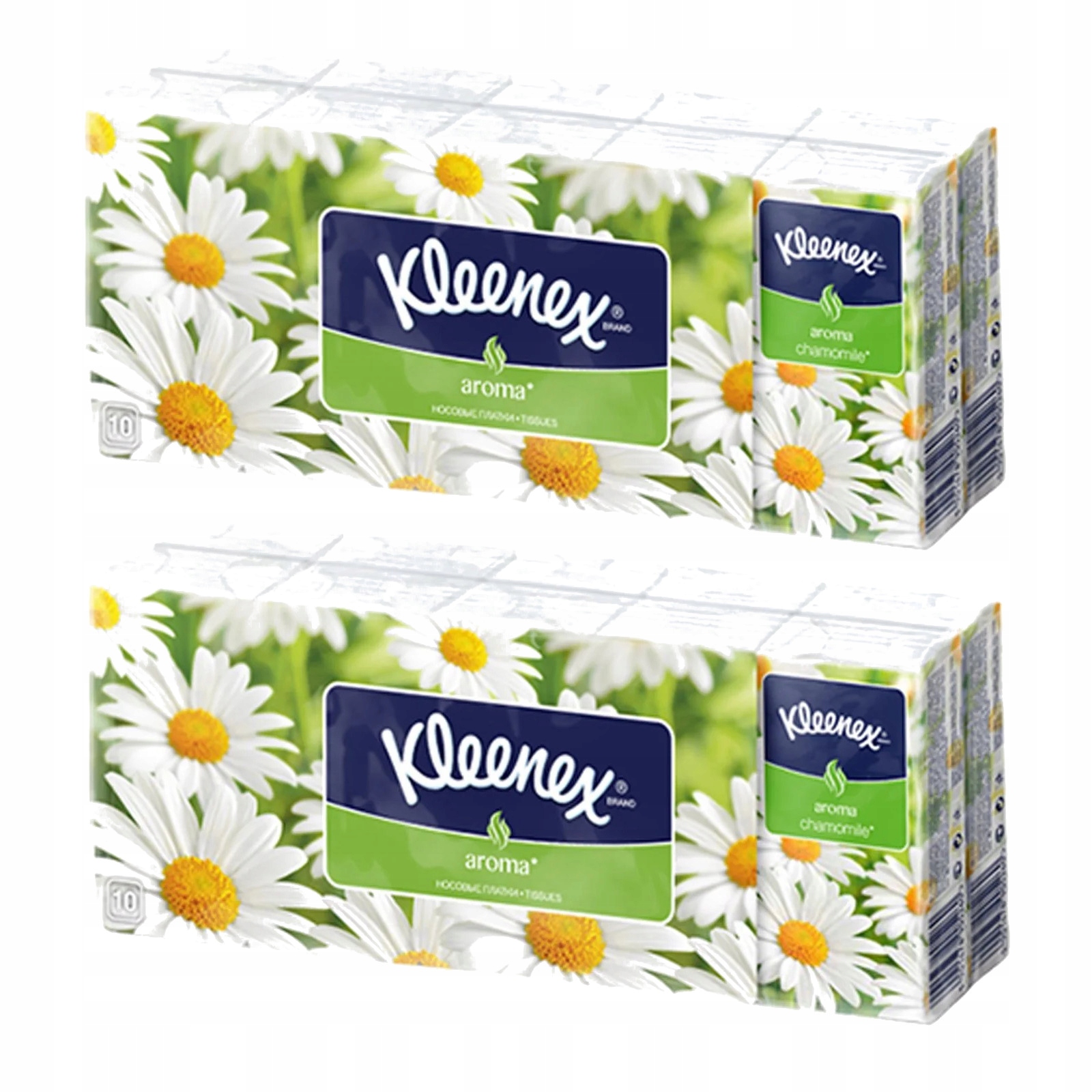 

Chusteczki higieniczne Kleenex rumianek 2x 10 szt