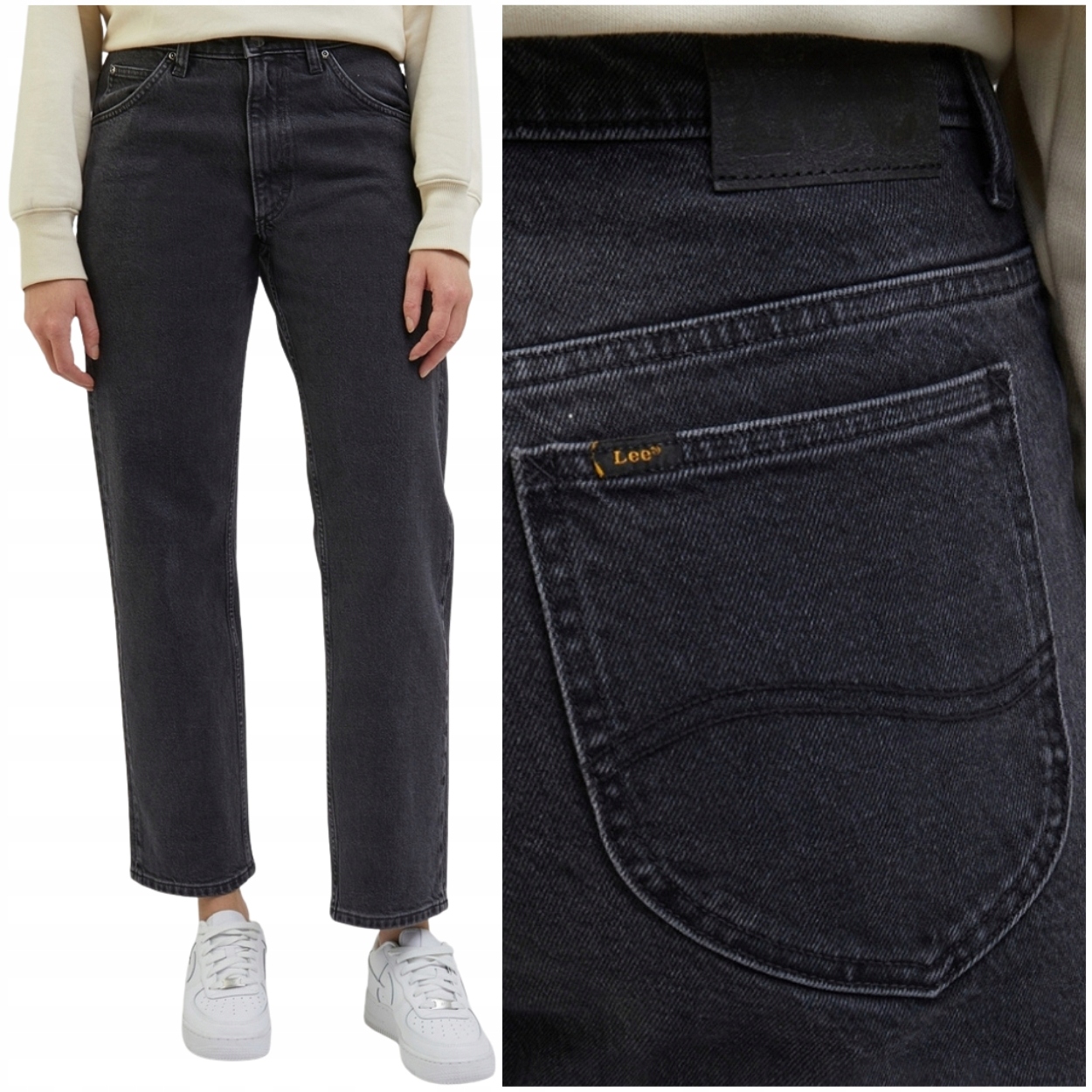 Lee Rider Classic dámské džíny s vysokým pasem, rovné a volné, W32 L31