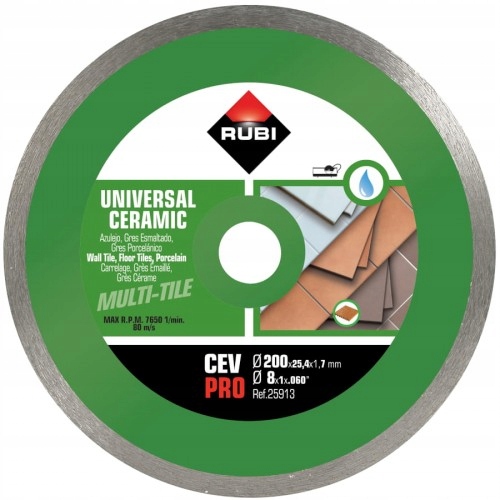 Diamantový Kotouč Pro Obklady A Dlaždice Cev 200 Pro 25,4