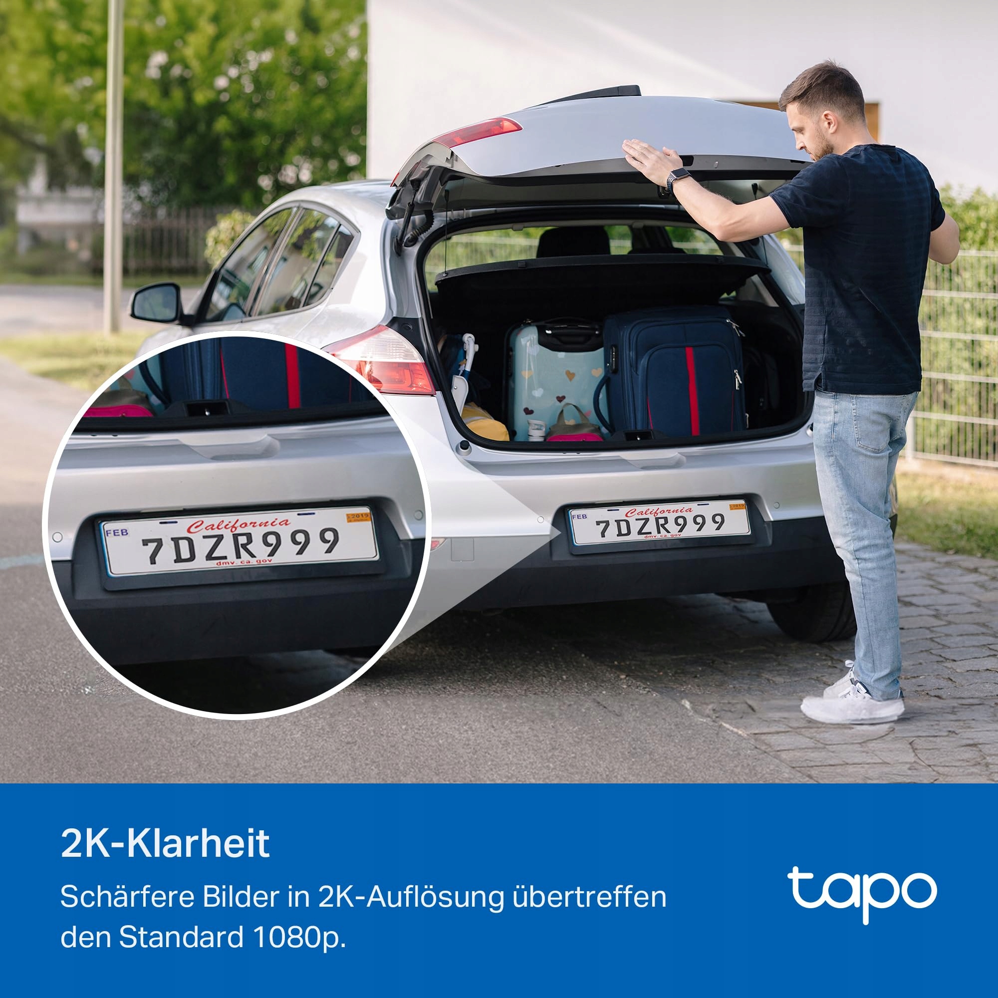 TAPO C410 Kamera Zewnętrzna Z Akumulatorem MicroSD 6400mAh — miniatura 3