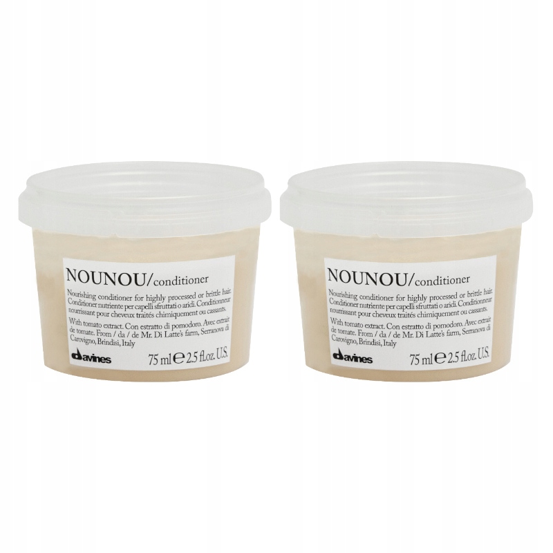 Davines Nounou Kondicionér Pro Poškozené Vlasy 75 ML X2