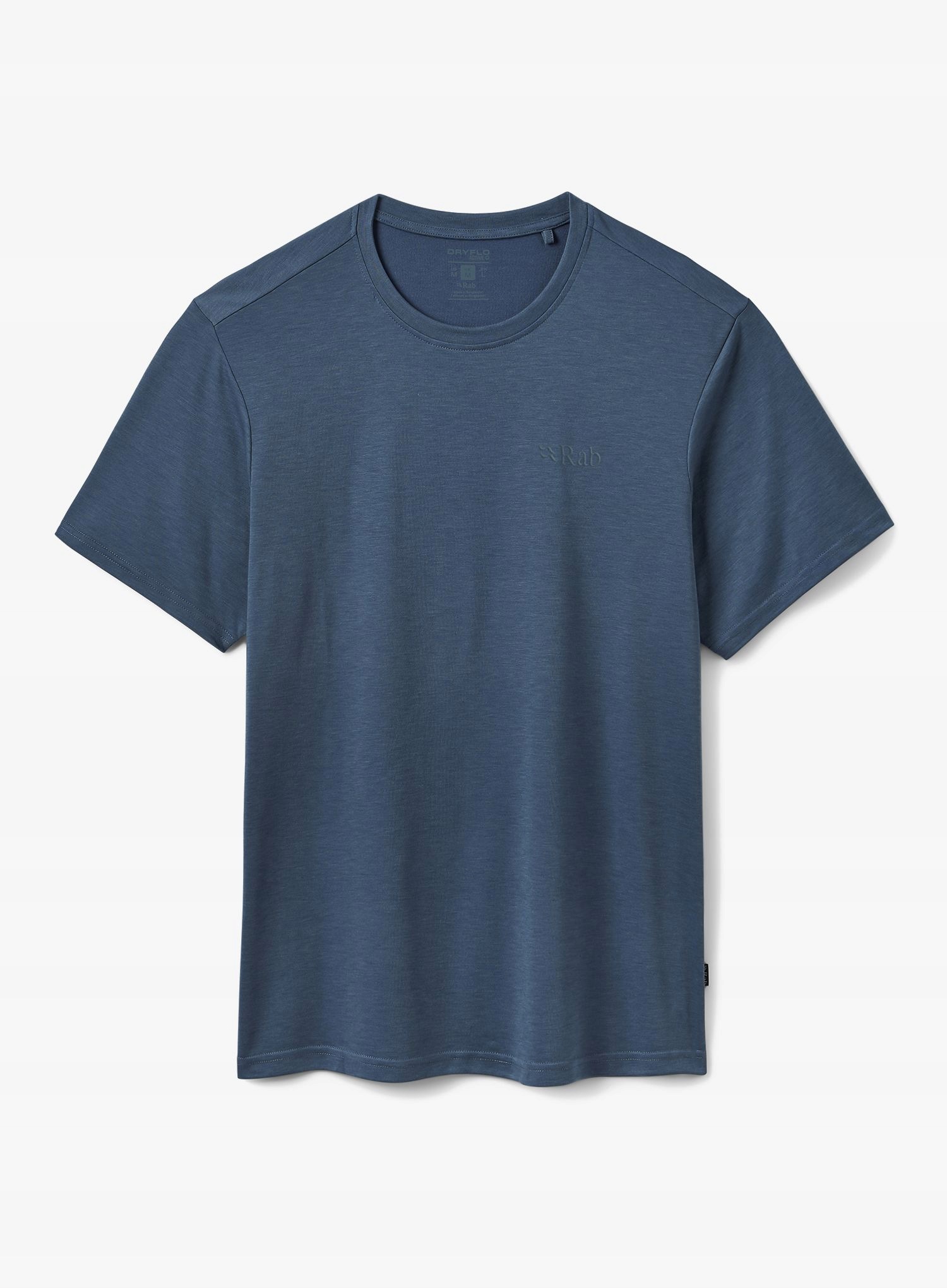 Koszulka z nadrukiem Rab Crimp Elevation Tee tempest blue L
