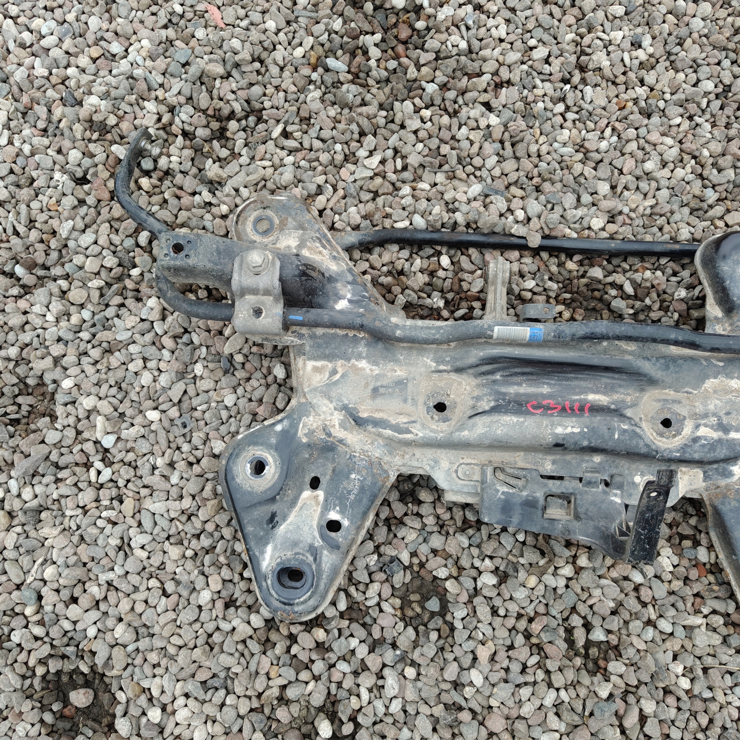 subframe axle beam TRAWERS CITROEN C3 III 1.5