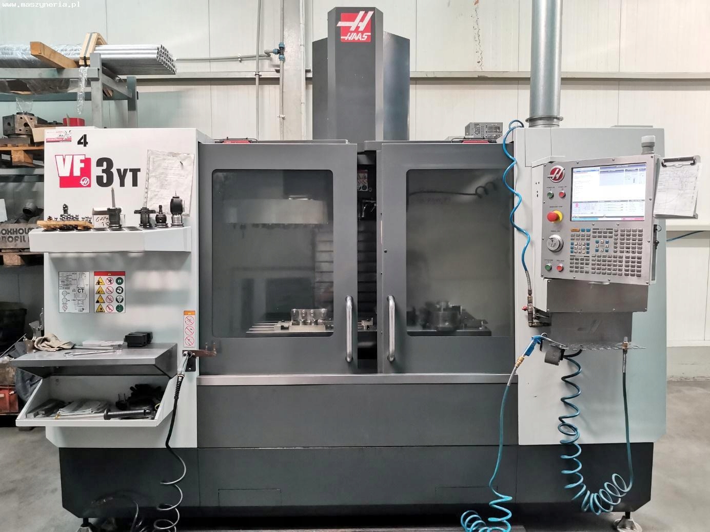 Centrum obróbcze pionowe CNC HAAS VF-3YT