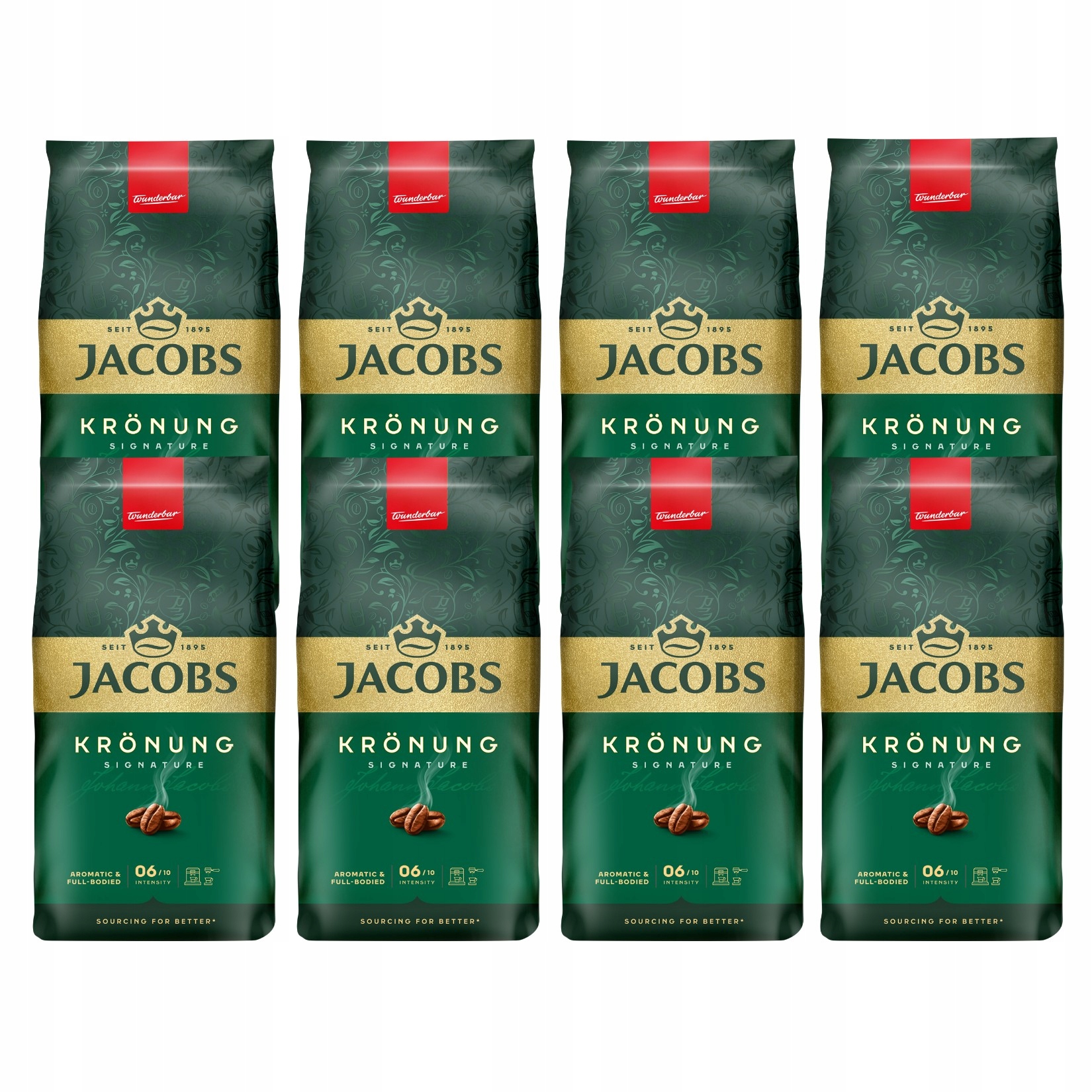 Kawa ziarnista Jacobs Kronung 8x1kg