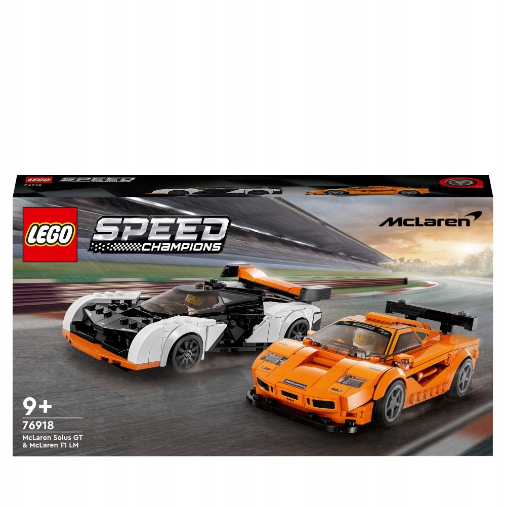 Lego Speed Champions McLaren Solus a F1 LM 76918