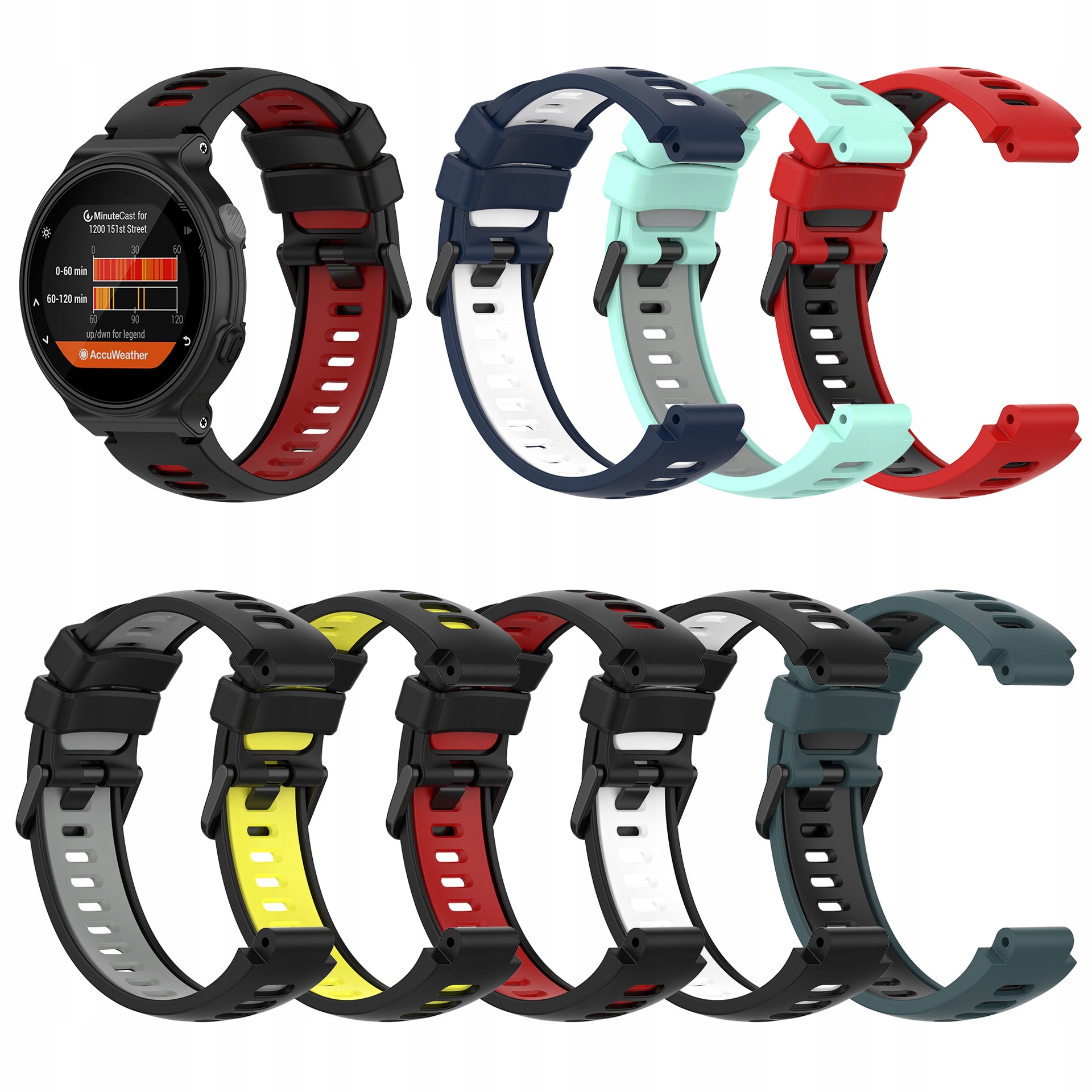 PASEK do GARMIN FORERUNNER 220 230 235 620 630 735 Kompatybilność Garmin