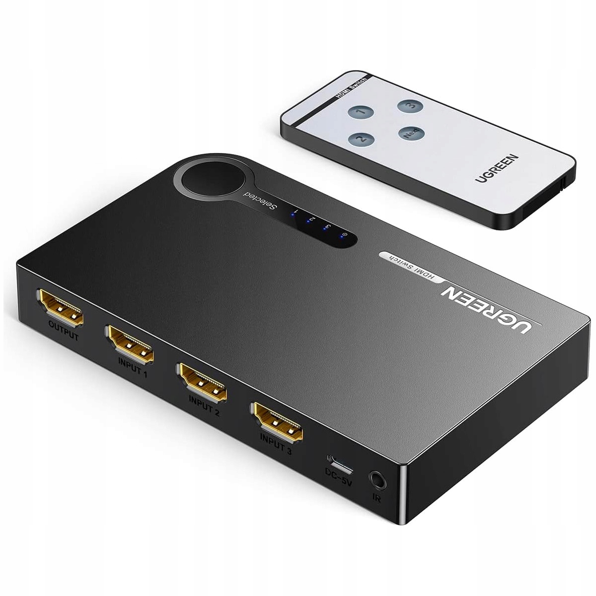 Przełącznik HDmi ugreen 40234 Hd 3D 4K