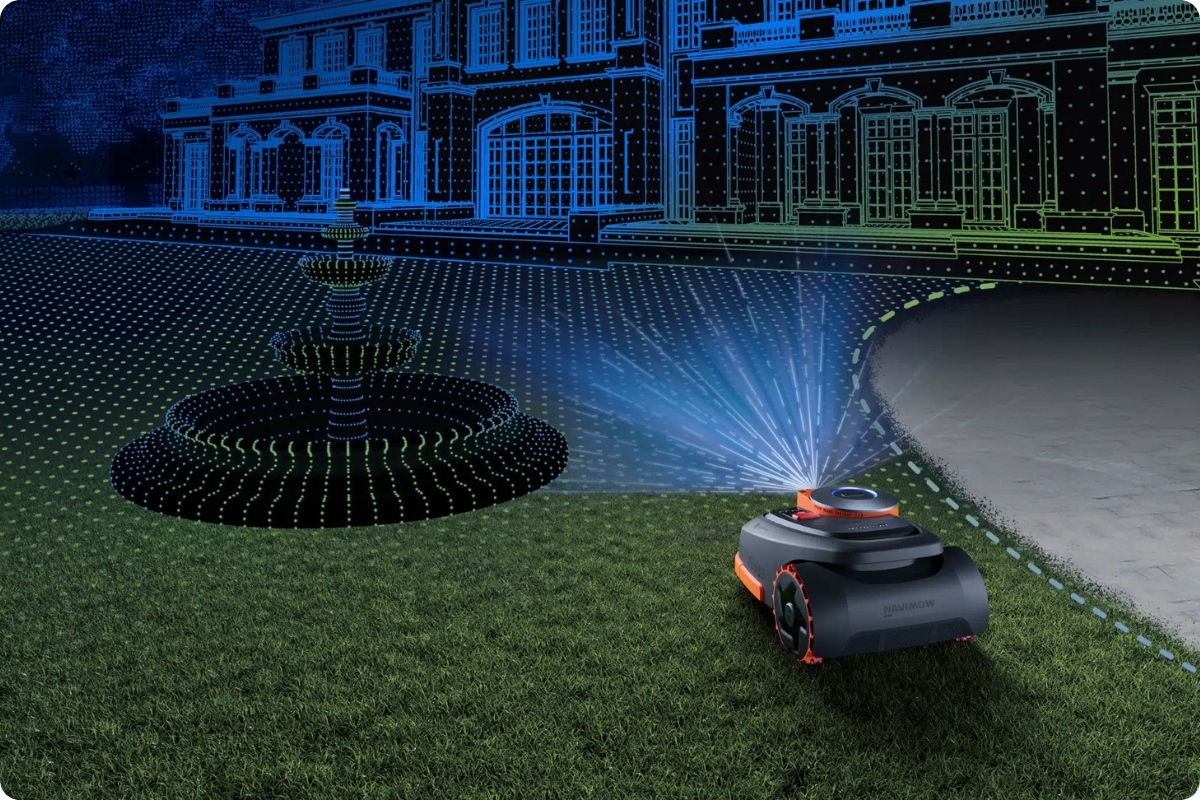 SEGWAY ROBOT KOSZĄCY Navimow H210E - do 1000 m² nRTK, ELFS, LIDAR + GARAŻ Średni czas pracy 110 min