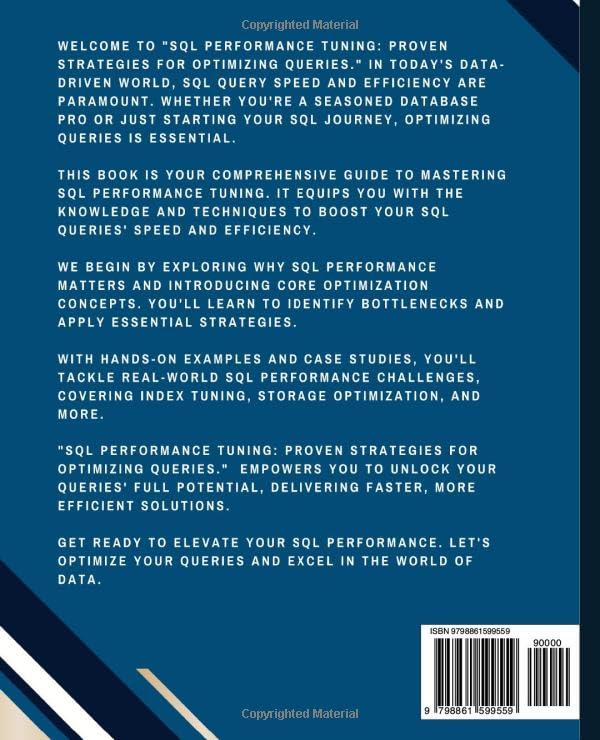 Huynh, Kiet SQL PERFORMANCE TUNING: Proven Strategies for Optimizing Querie Język publikacji angielski