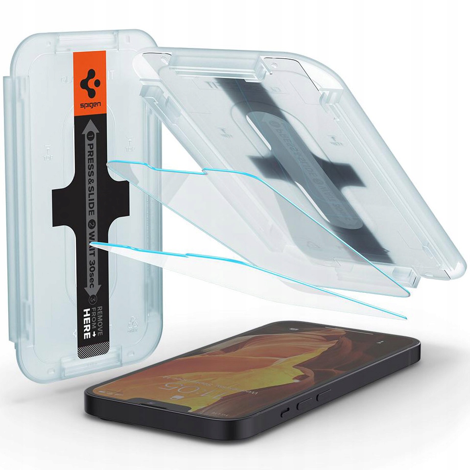 ネ*ぎ様 iPhone 13 mini 2x Szkło hartowane Spigen do Apple iPhone 13 Mini - Sklep