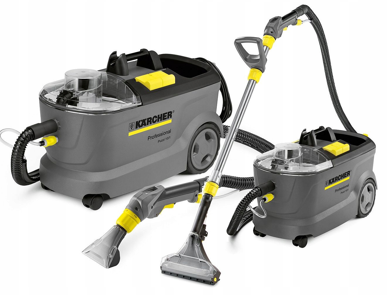 Odkurzacz piorący Karcher Puzzi 10/1 w kolorze białym