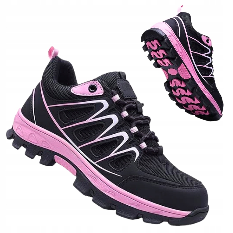 Sneakersy Damskie buty robocze Oddychające Lekkie z Noskiem Bhp Urgent 39