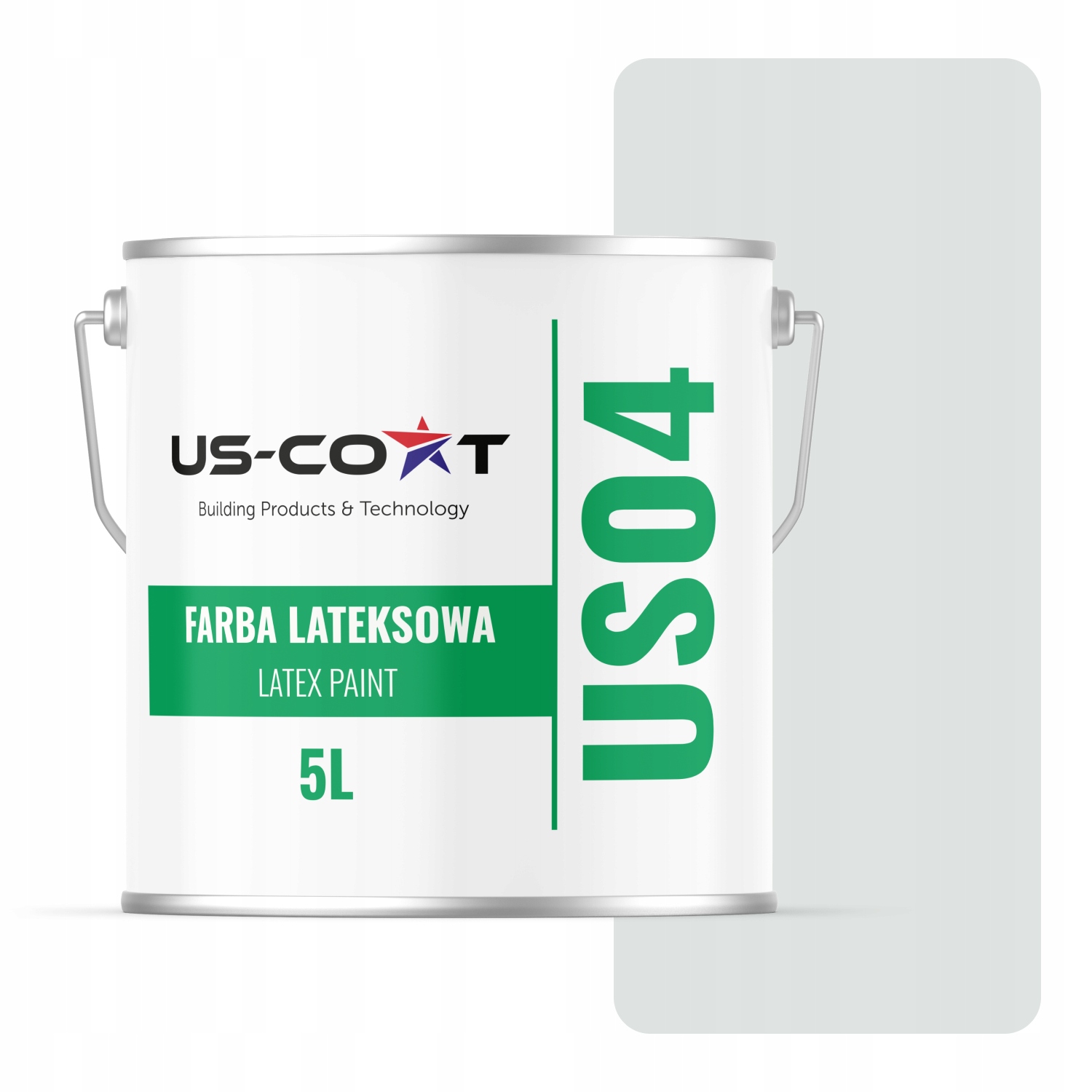 Barva Bílá Zlomená V Khaki H1675 5L Hluboká Matná Na Zeď