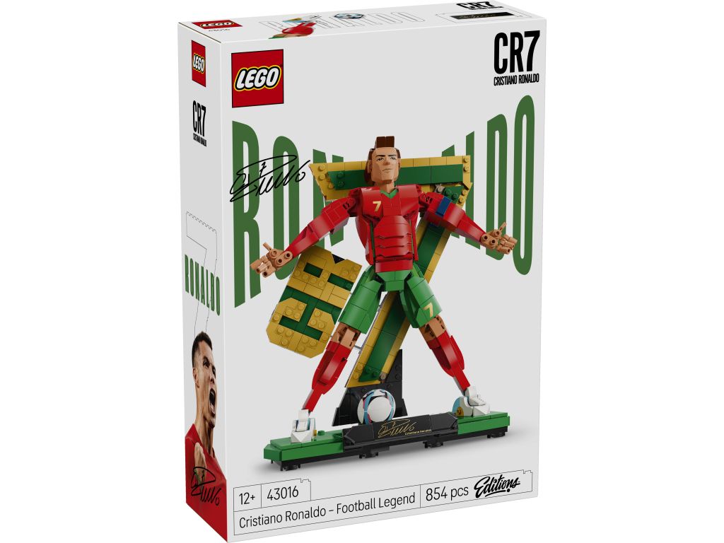 Lego 43016 Editions Cristiano Ronaldo – fotbalová legenda
