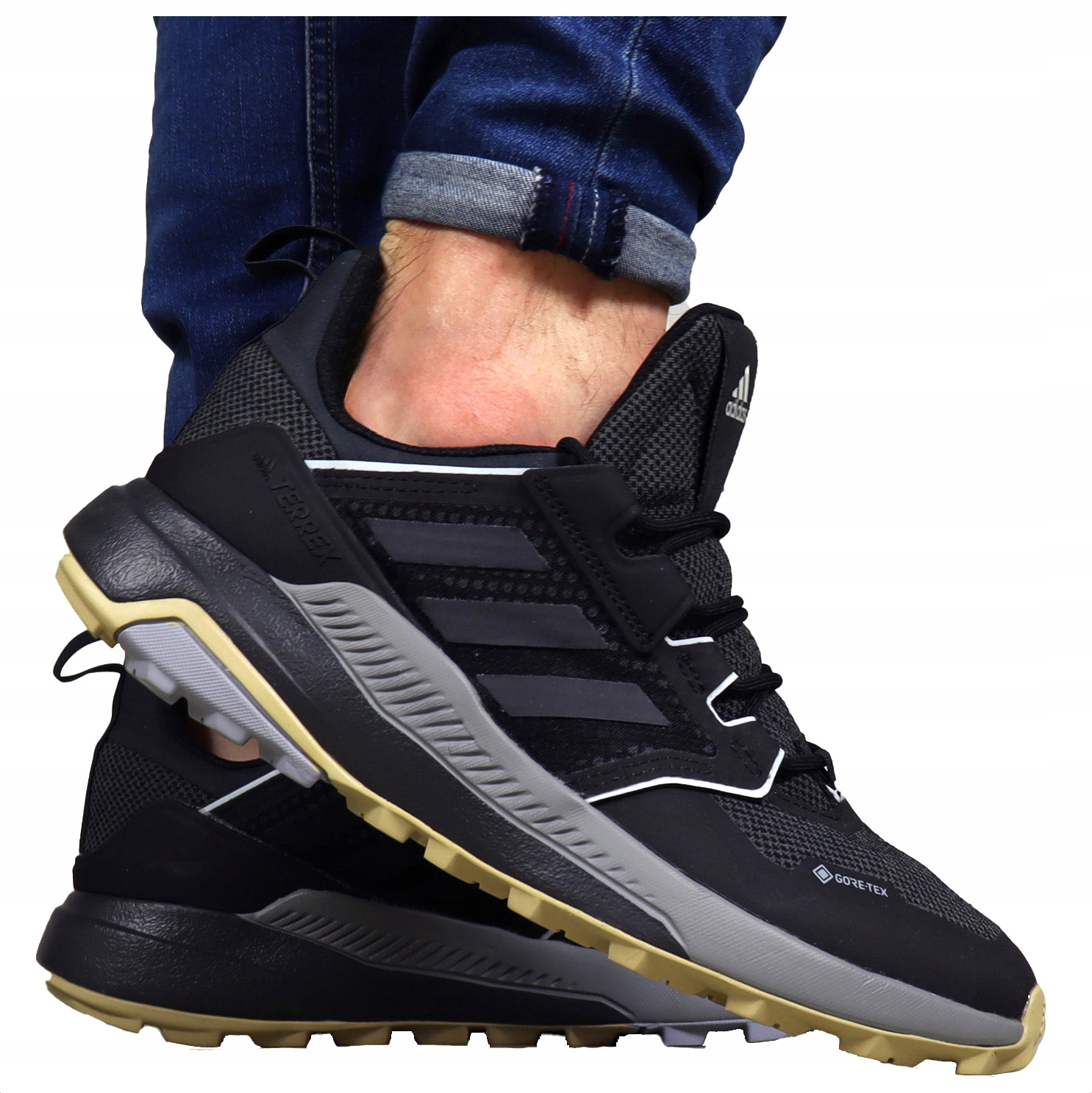 Adidas Terrex Voděodolné pánské trekové sportovní boty Gore-tex