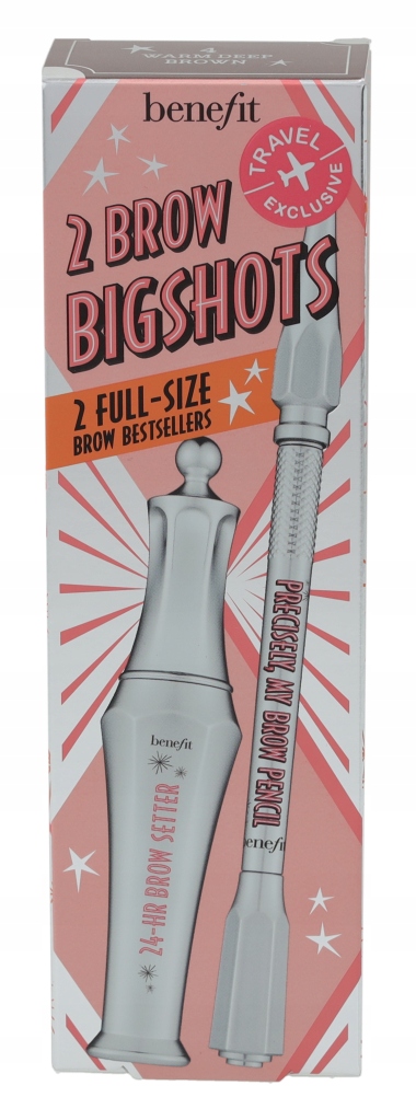 Benefit Sada na obočí Brow Pencil Brow Setter – 7 ml 7,08 ml 4 Brown