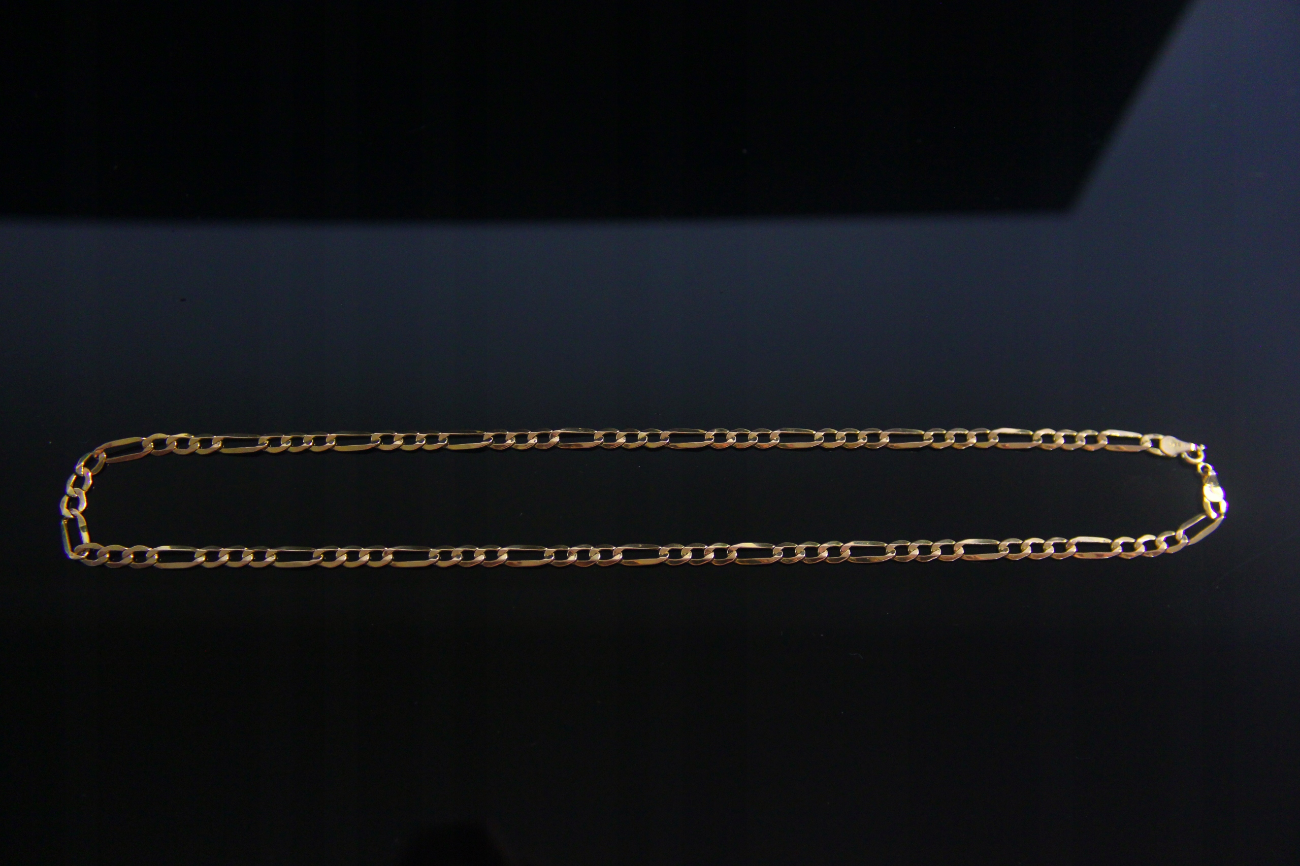 Złoty łańcuszek Próba 585 / 50,5cm Szerokość produktu 0.5 cm