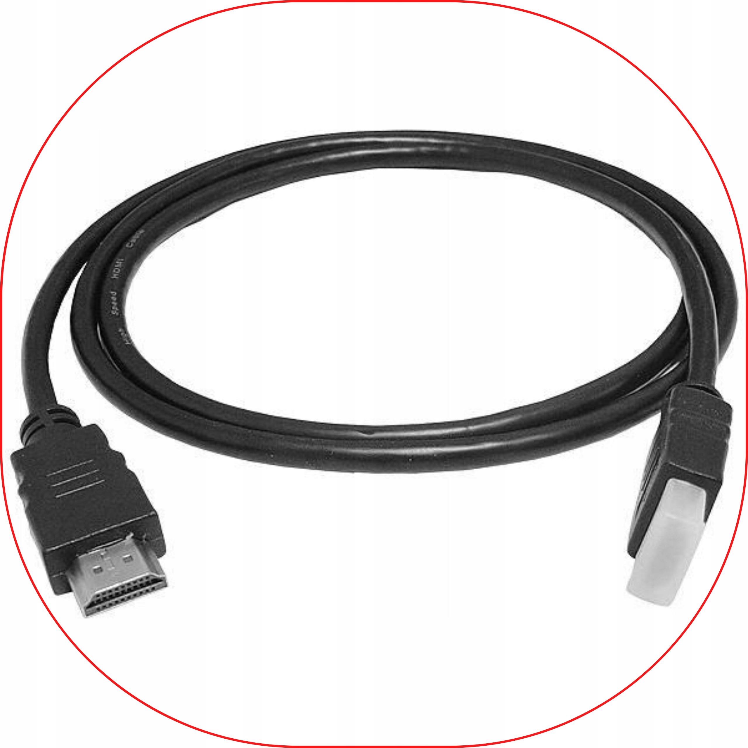 Kabel HDMI FULL HD 1,2m 3D PREMIUM x 2 szt Stan opakowania oryginalne