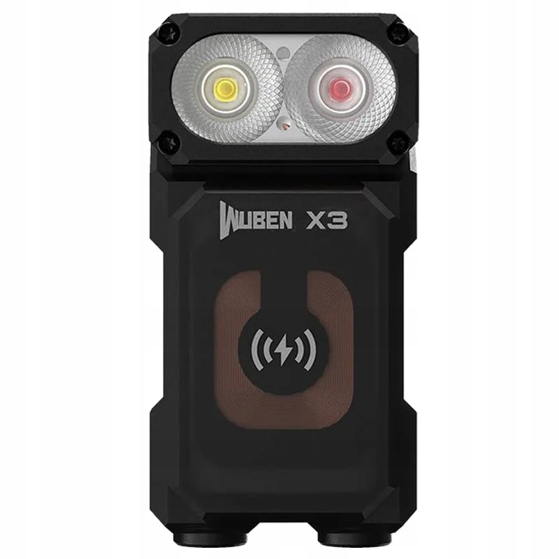 Akumulátorová kapesní svítilna s klipem Edc Wuben X3 Black 700 lm