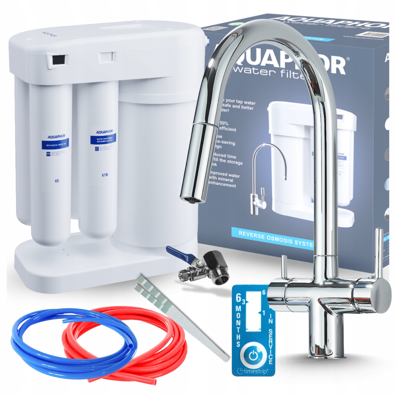 Kuchynská Batéria S Filtrom Vody Trojcestná Filter Aquaphor Morion 101S Ro