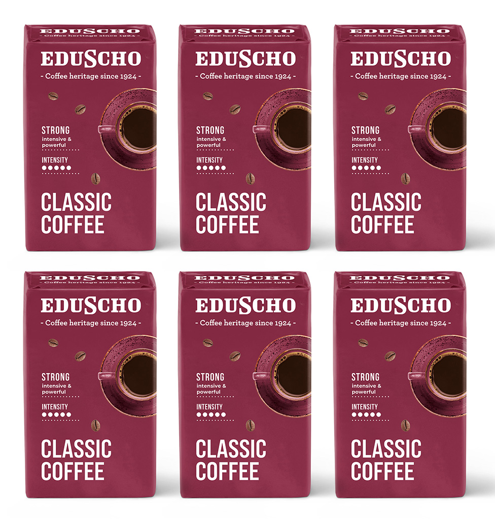 Kawa mielona Eduscho Classic Strong 6 x 250 g