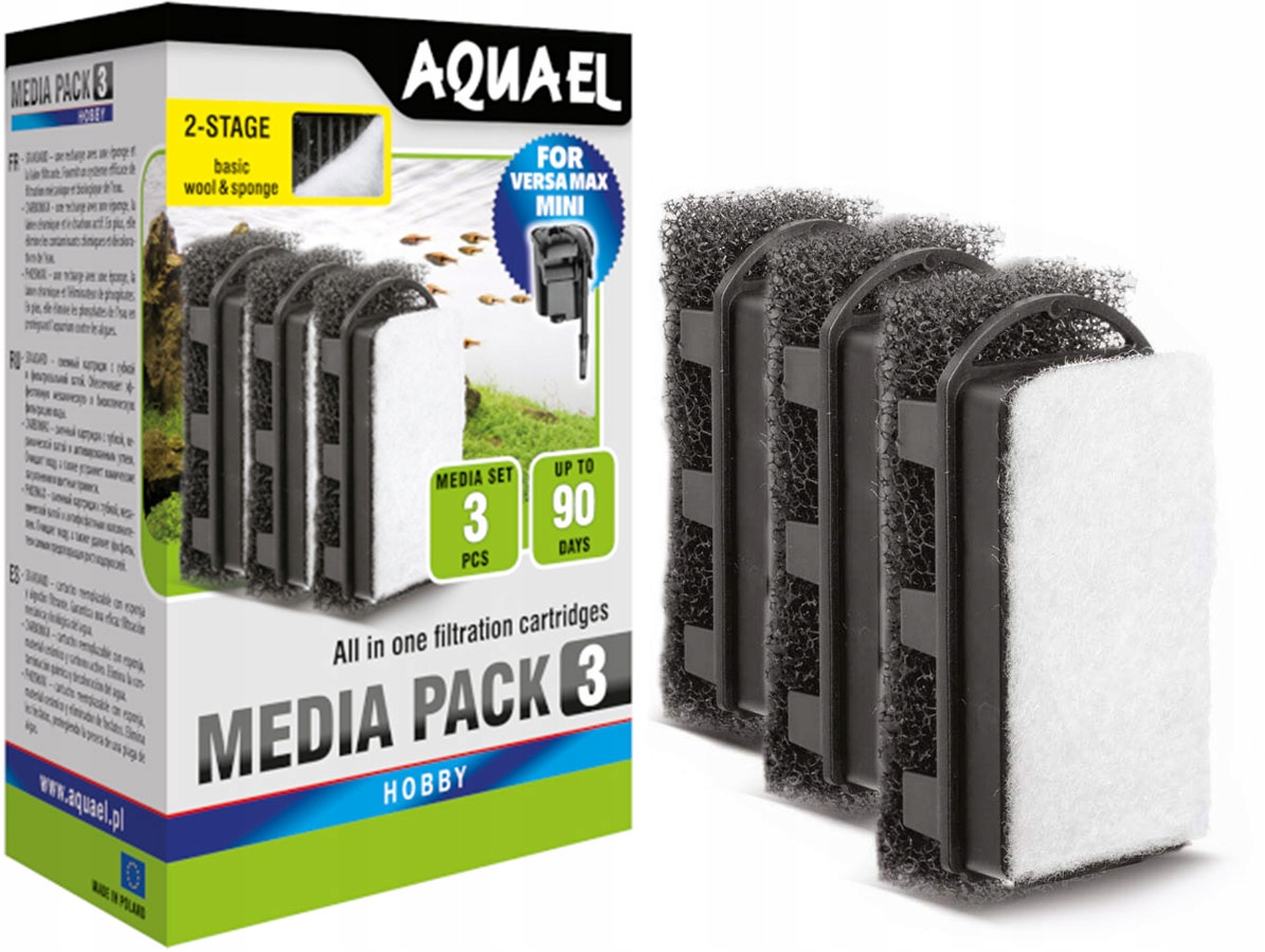 

Aquael Media Set Versa Max Mini Gąbka Filtracyjna
