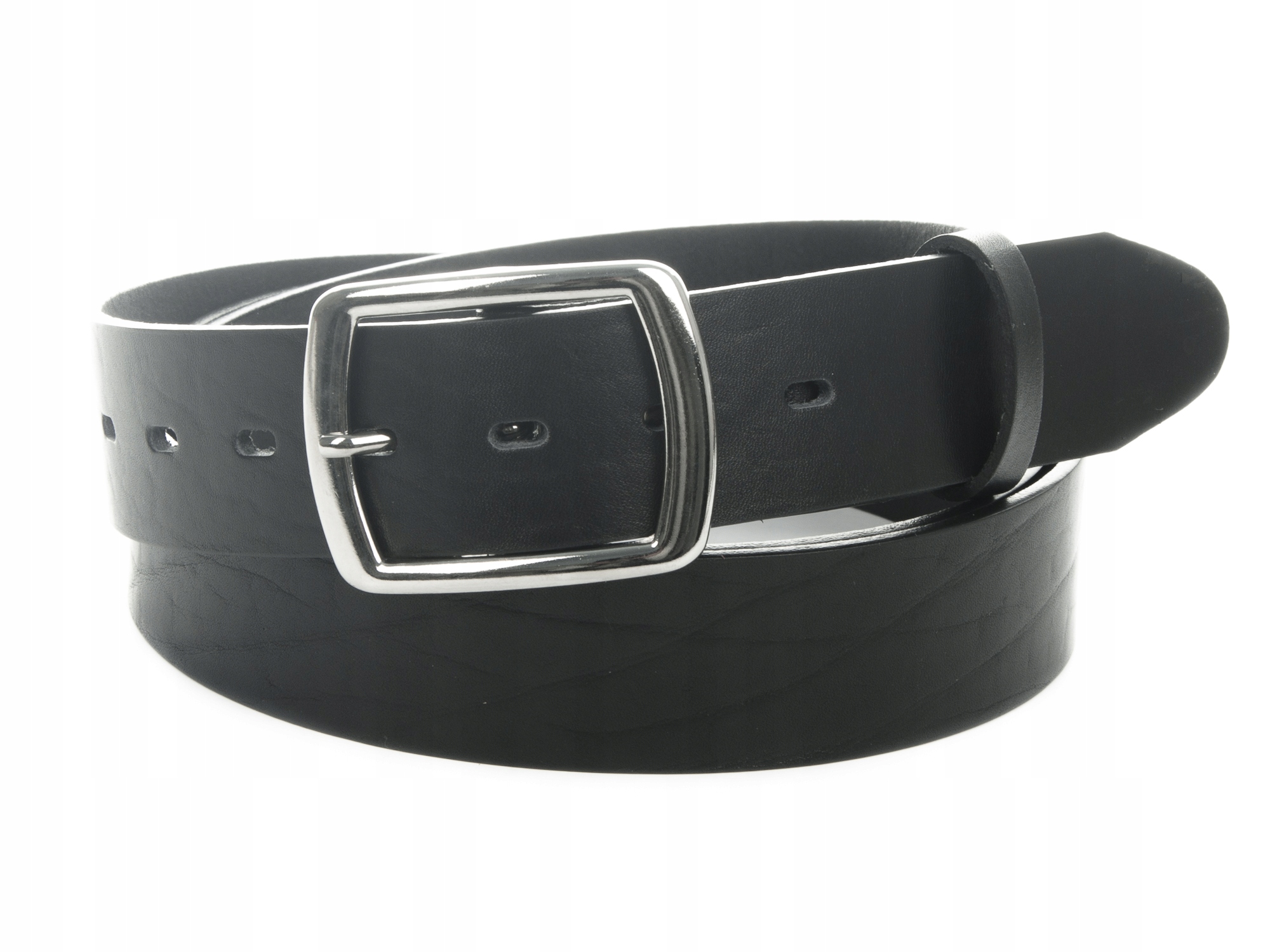 

XL 140cm Damski Pasek - Skóra Natur. - 4 cm - Pl