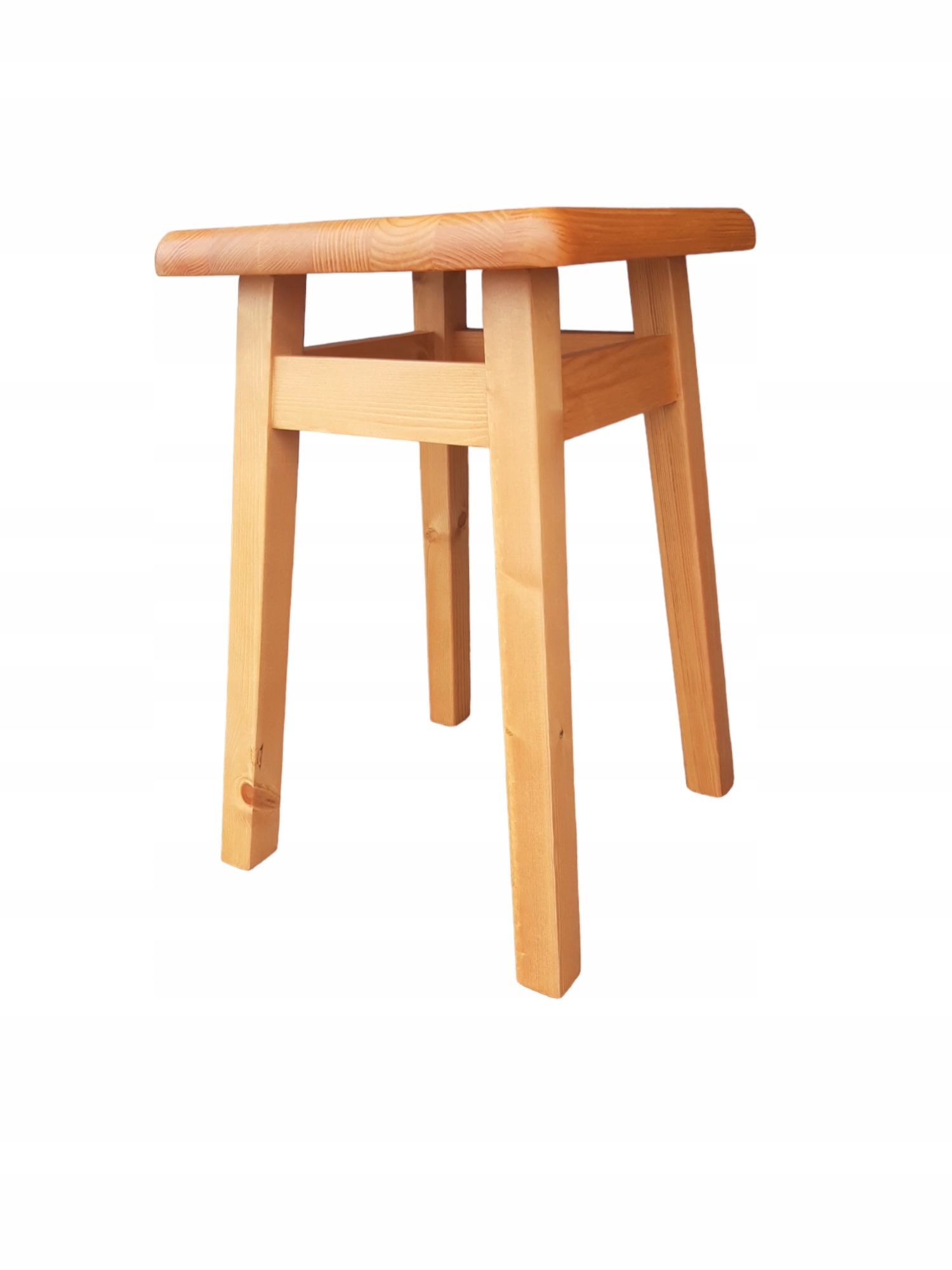 Taboret stołek kuchenny drewniany Kamix. Kolor olcha