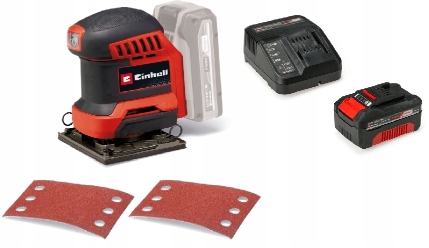 Einhell Ruční Bruska Te-os 18/113 Li 4460731 Sada Akumulátor 4,0AH