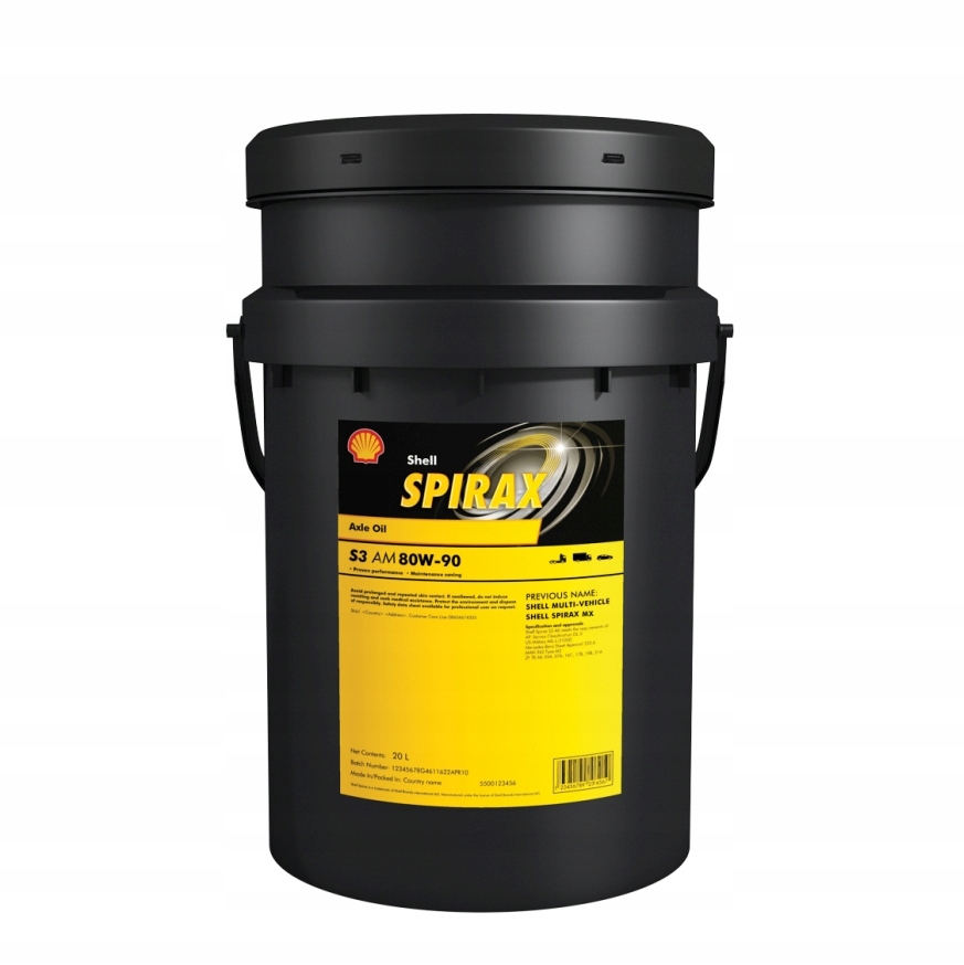 Olej przekładniowy Shell Spirax S3 AM 80W-90 (20L)