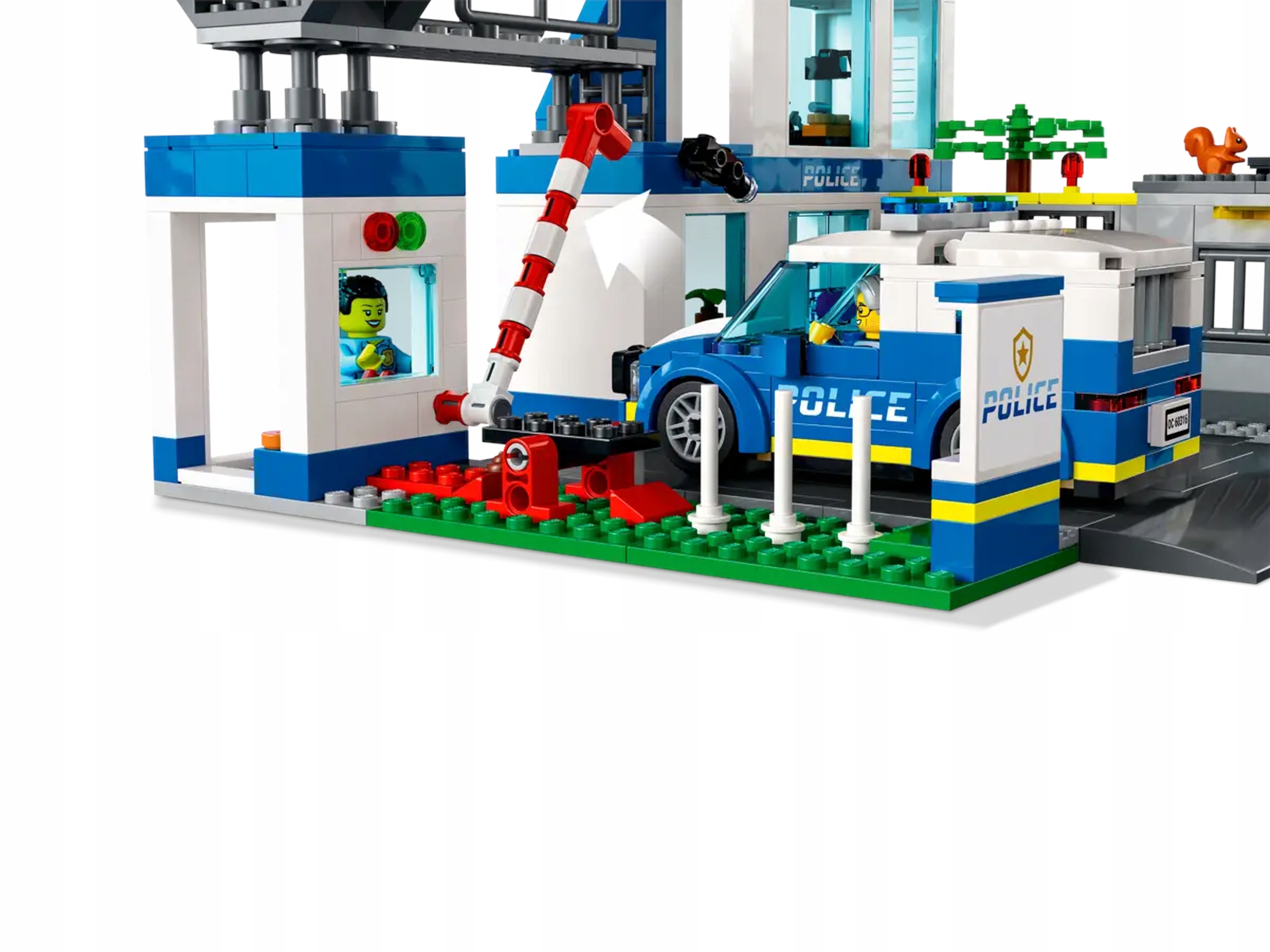 KLOCKI LEGO CITY KOMISARIAT POLICJI PREZENT DUŻY ZESTAW POSTERUNEK KOMENDA Seria Miasto