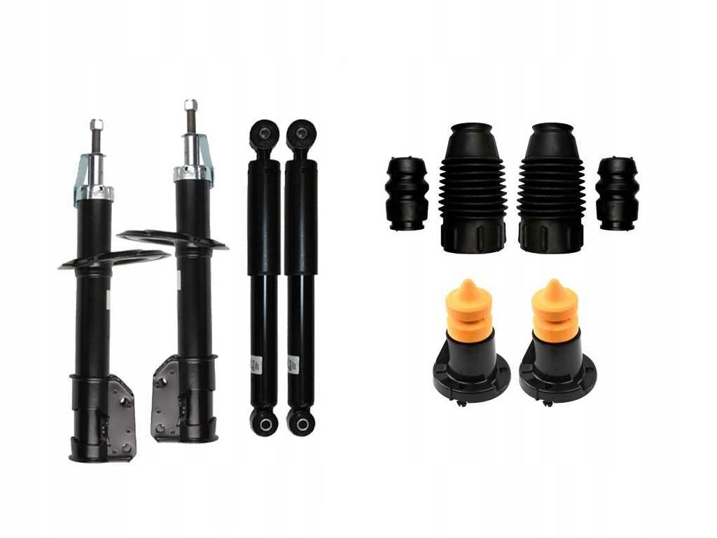 Tlumiče, Nárazníky, Přední Zadní Kryt, Fiat Punto II