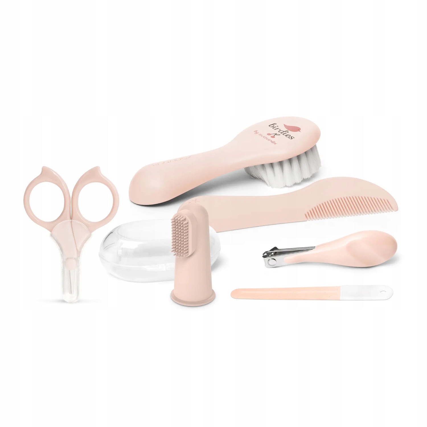 Zestaw pielęgnacyjny kosmetyczny dla niemowląt Manicure 0m+ Suavinex