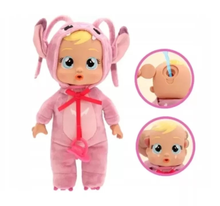 Lalka Cry Babies Disney Tiny Cuddles Angel 25 CM