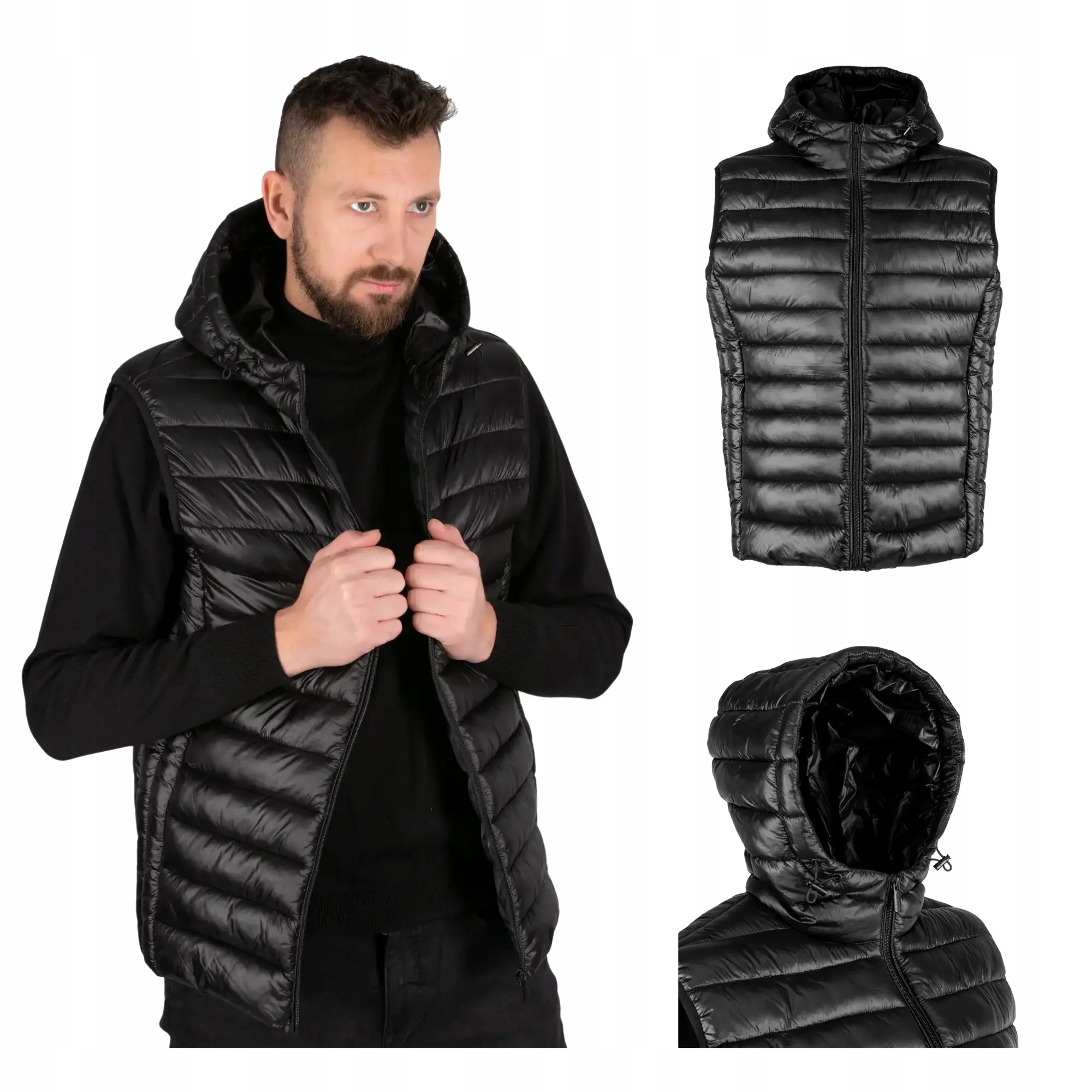 Bunda Bez Rukávů s kapucí s kapucí Lipari Captain Mike XXL