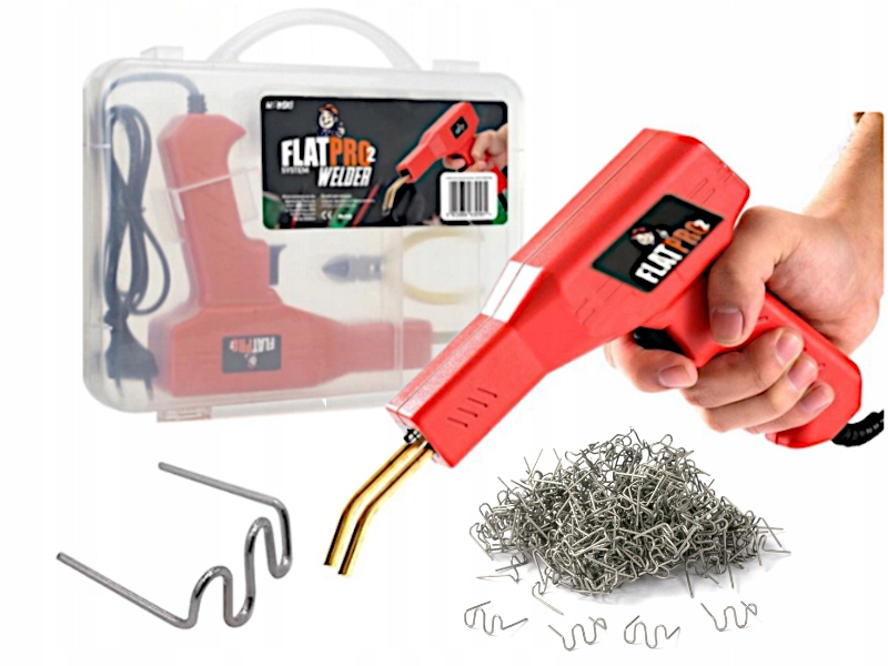 Шовна машина ПВХ пластиковий зварювальний апарат + наконечники 300шт