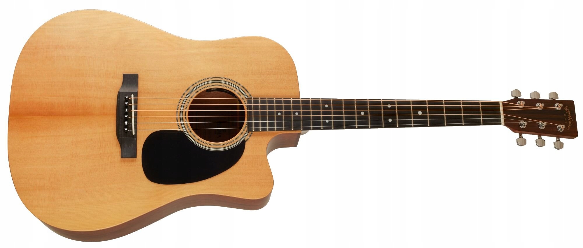 Sigma Guitars Dmc-ste-wf elektroakustická kytara s výřezem
