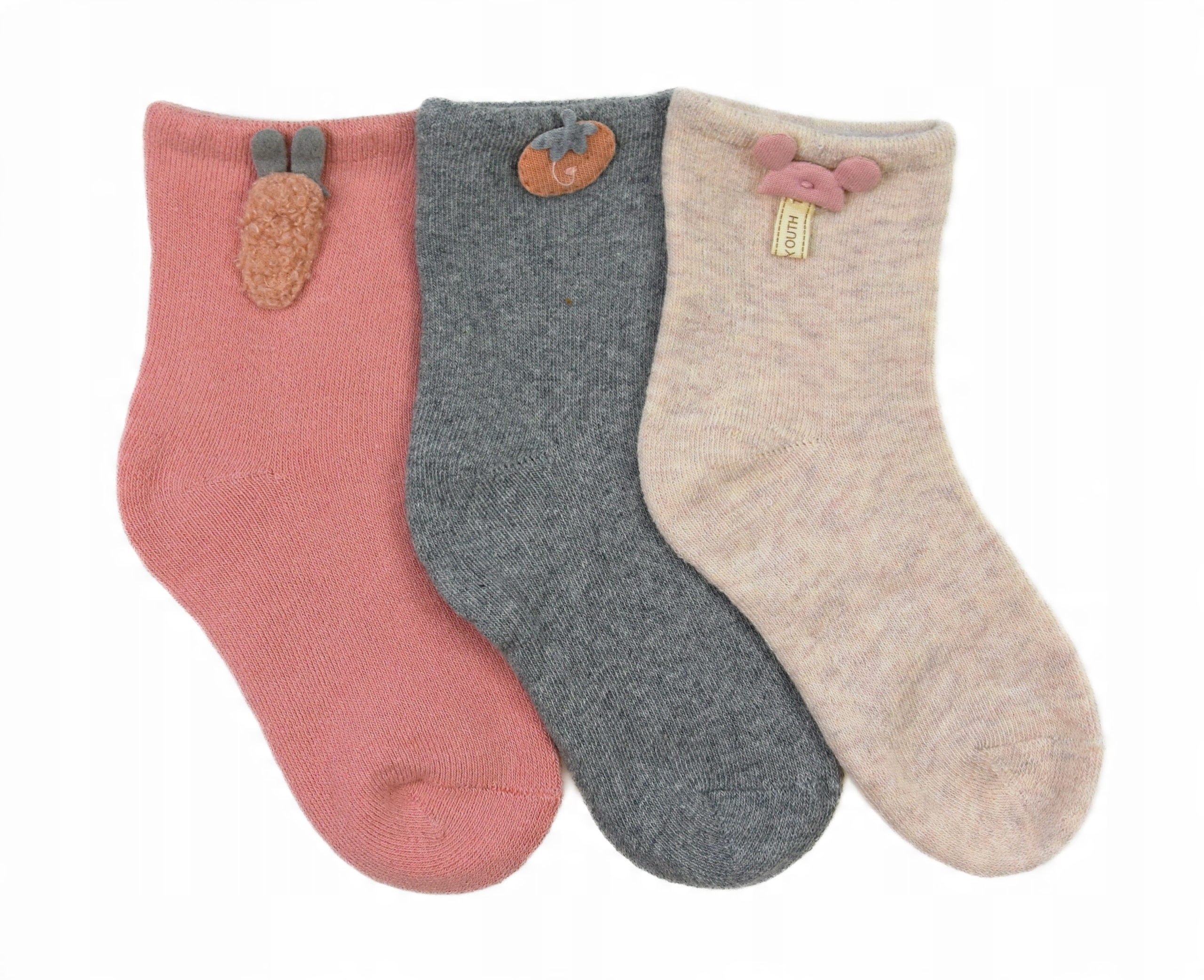 

3-PACK Skarpetki Yo Frotte Dziecięce Ciepłe 20/22