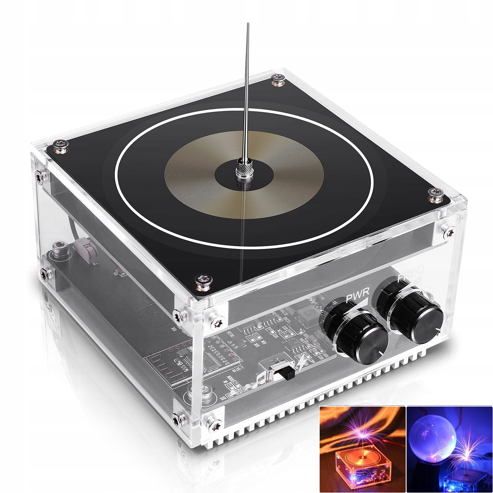 Bluetooth Hudba Cívka Tesla Hudba Cívka Palm Lightnings