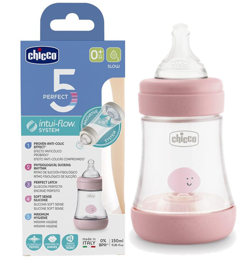 

Chicco Butelka Antykolkowa PERFECT5 150ml 0+