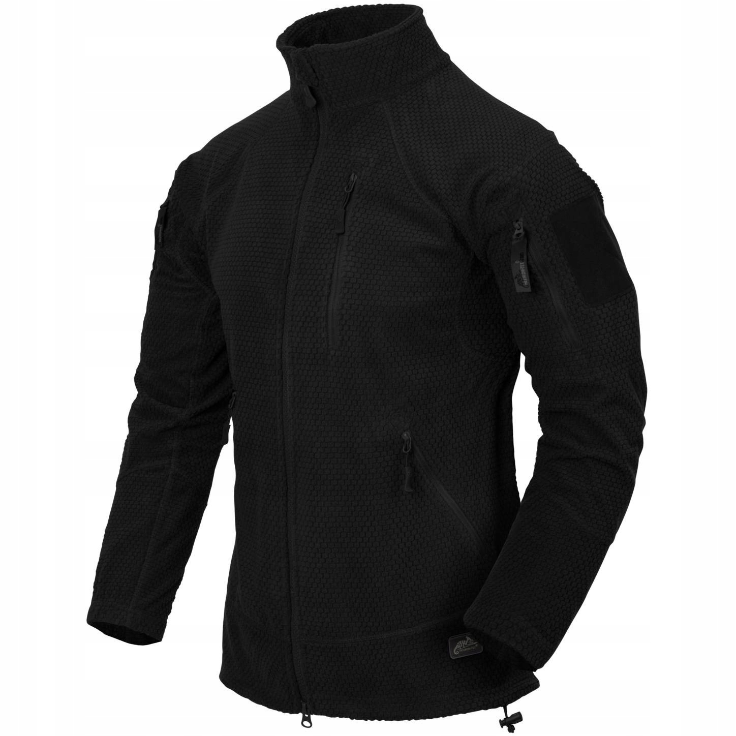Helikon Mikina Polar Alpha Tactical Grid Fleece Black BL-ALT-FG-01 XL