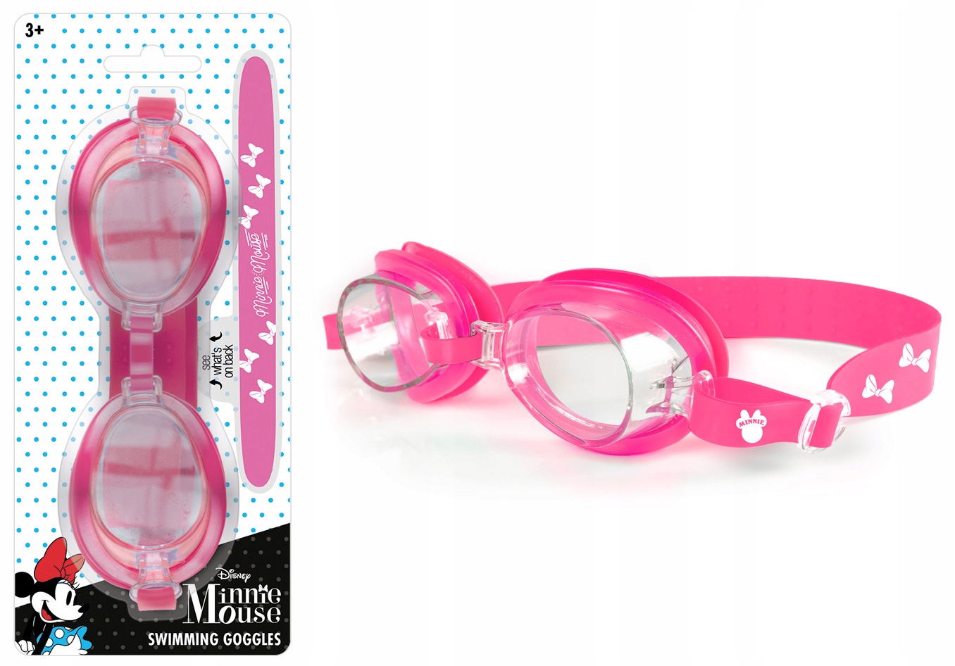 

Okulary Pływackie dla dzieci na basen Minnie Mouse