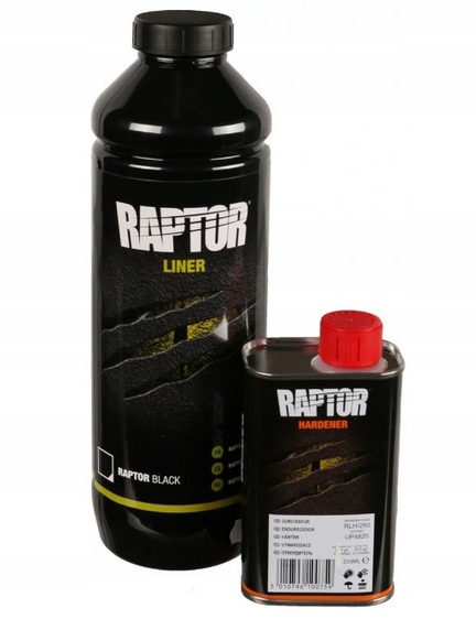 U POL RAPTOR SRODEK DO KONSERWACJI CZARNY KPL 1L Brand Raptor