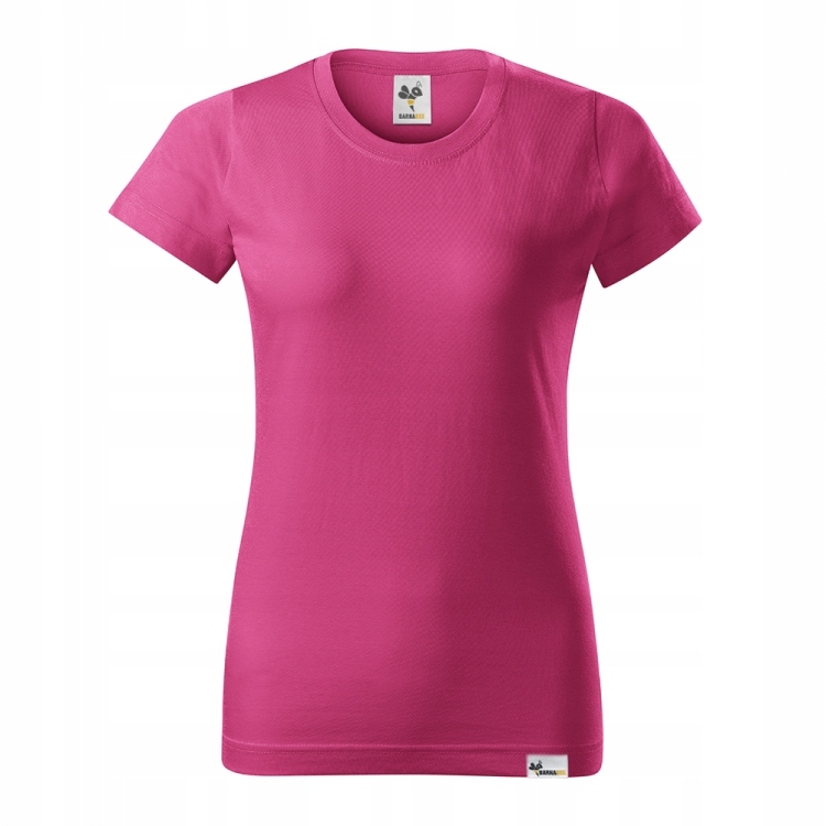 

KT00 - XXL / Koszulka bawełniana damska fuksja róż