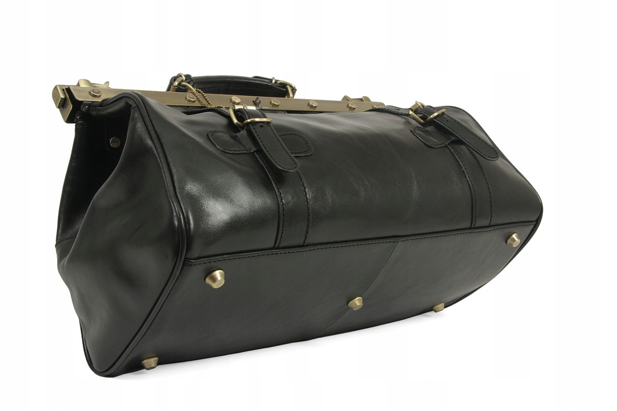 TORBA DLA LEKARZA SKÓRA KUFER LEKARSKI PODRÓŻNY Marka inna