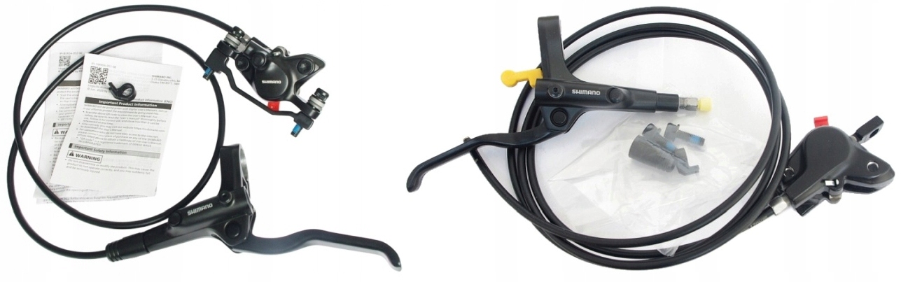 Hamulce Shimano BR-MT200 BL-MT200 Kpl. P+t 850mm/1700mm Adapter, Nowe