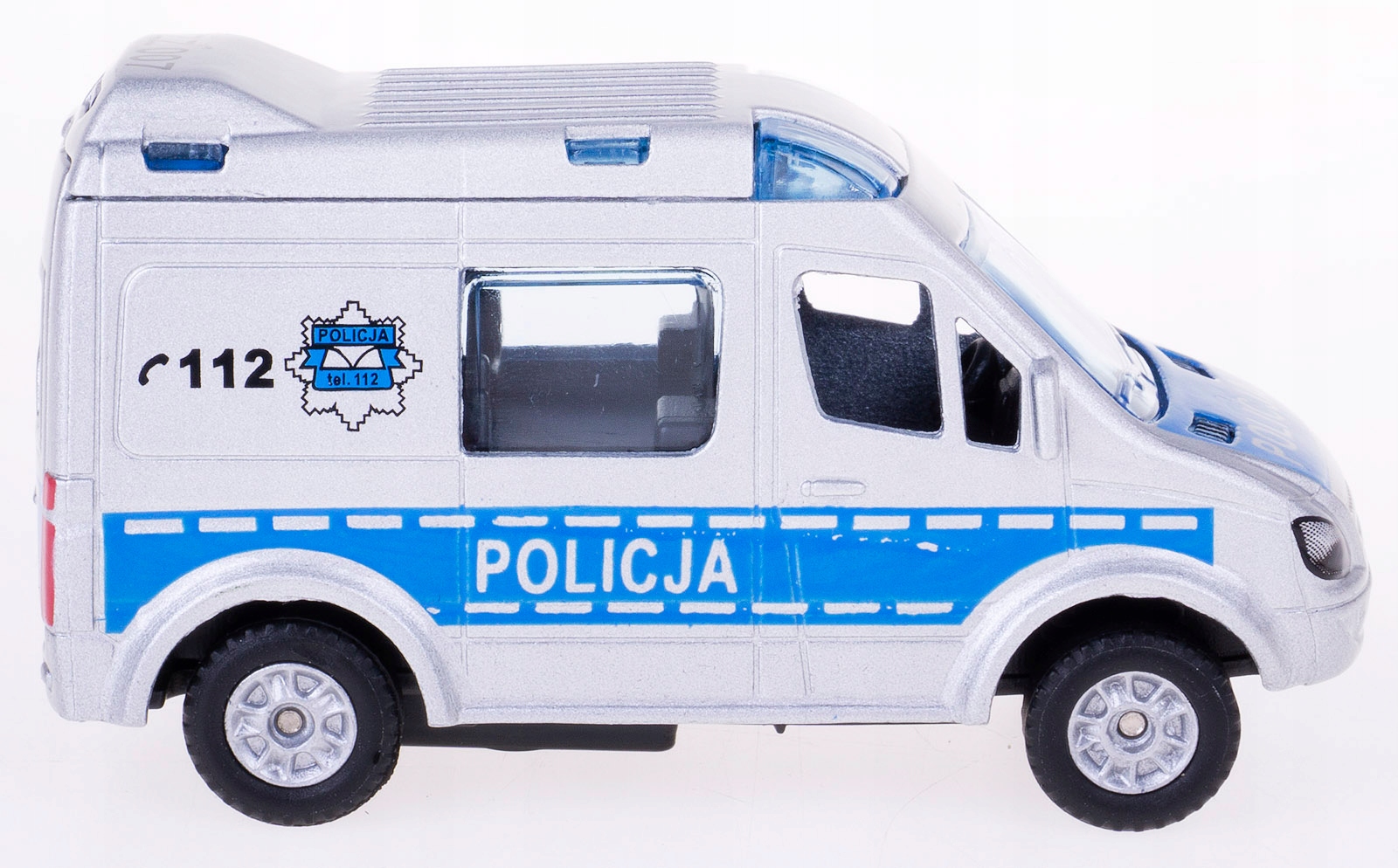 POLICJA VAN RADIOWÓZ METALOWY Z NAPĘDEM NEW!!! Marka Hipo