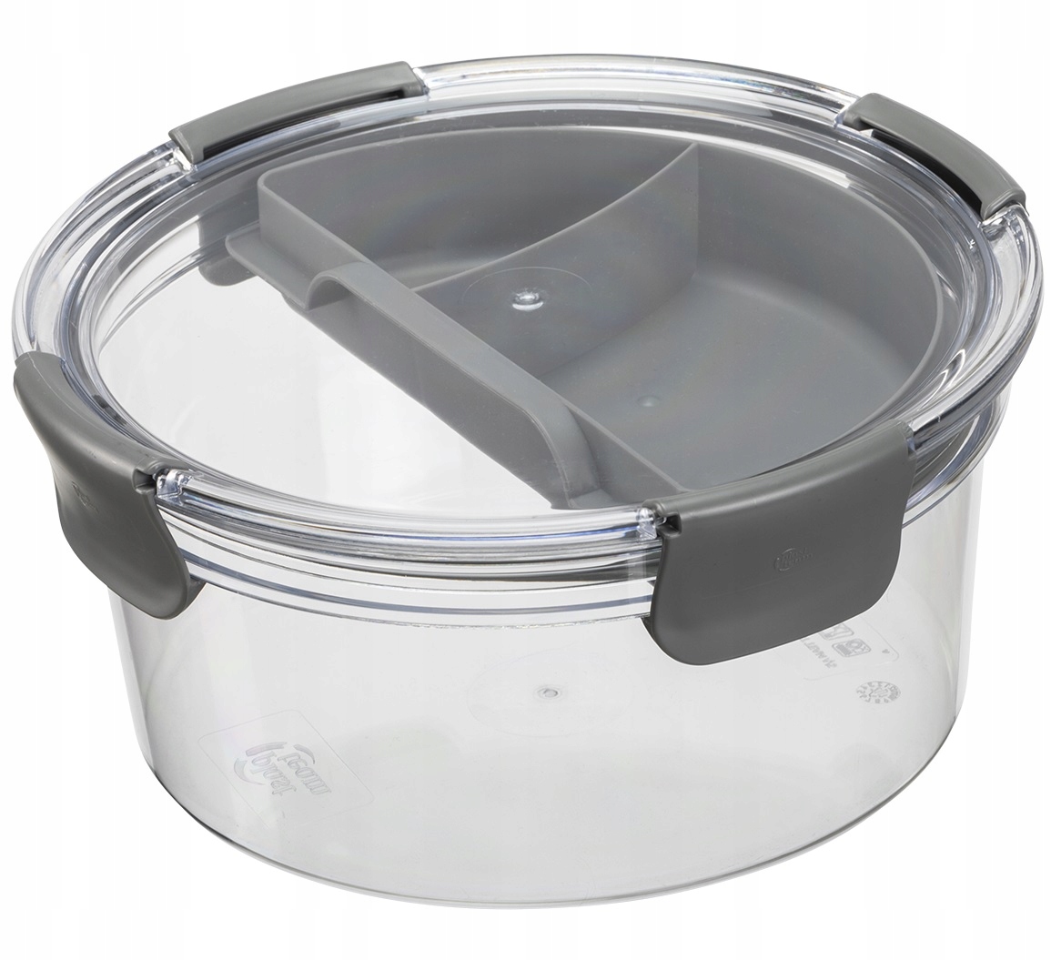 

Okrągły Pojemnik Na Lunch Żywność Tritan 1,4L